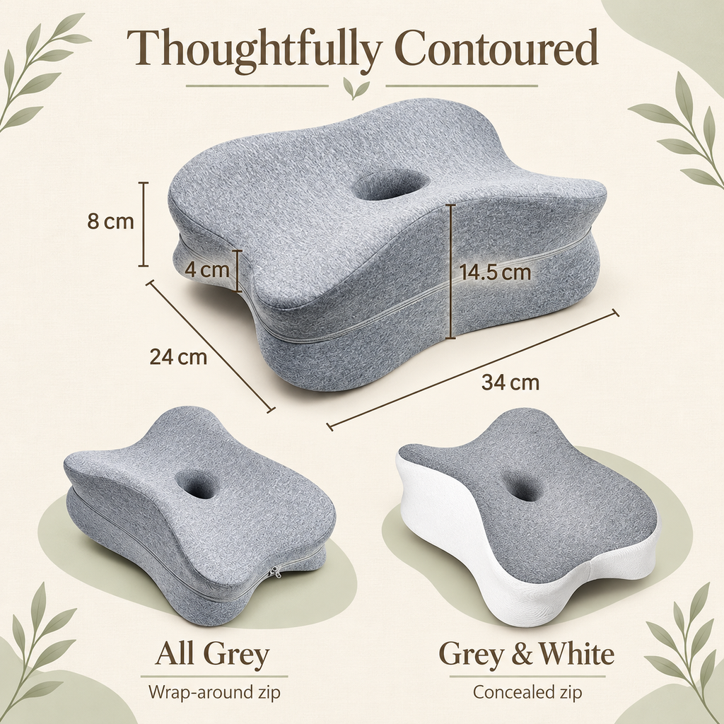 MamaRest Memory Foam Knee Pillow