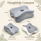 MamaRest Memory Foam Knee Pillow