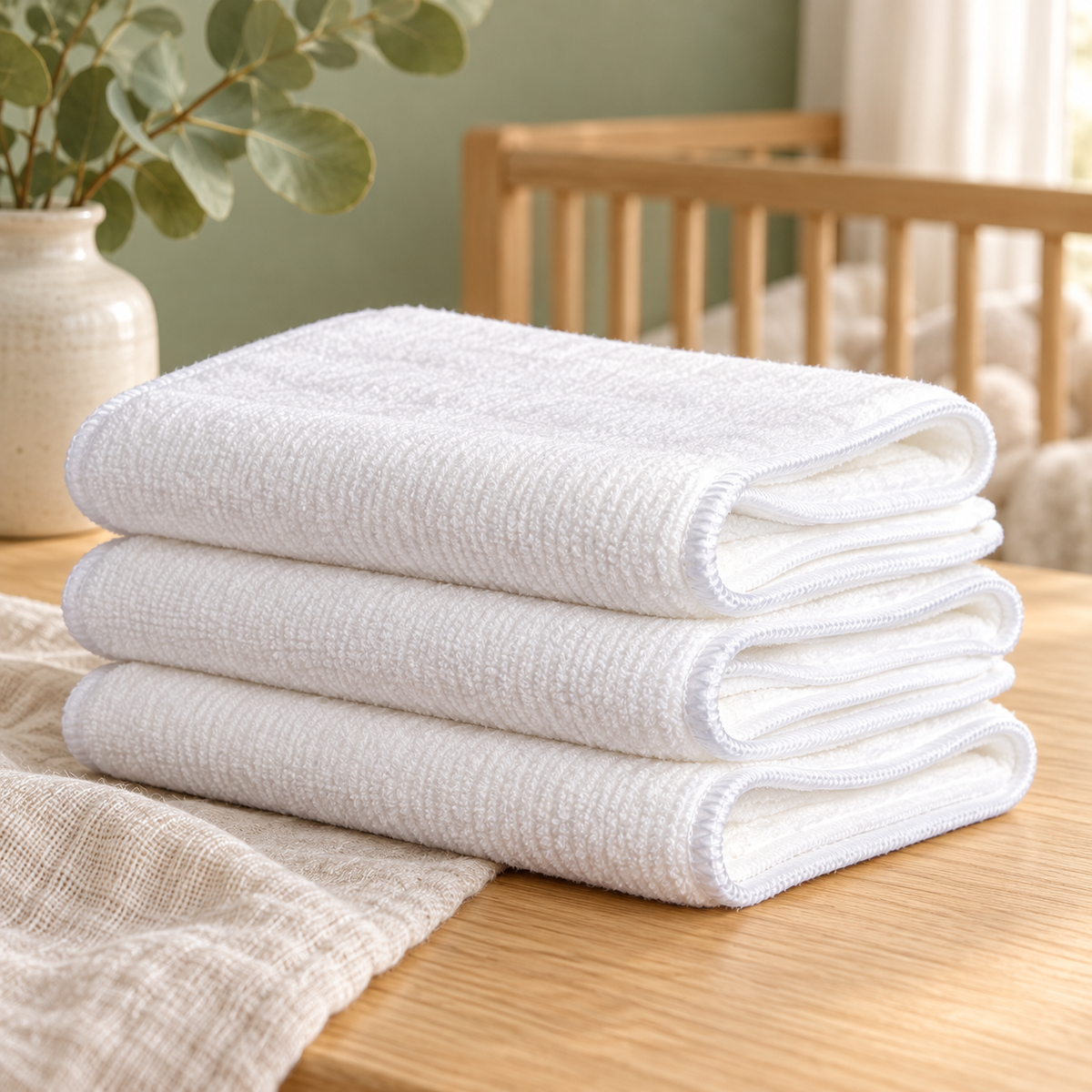 EcoDry Bamboo Charcoal Cloth Diaper Inserts