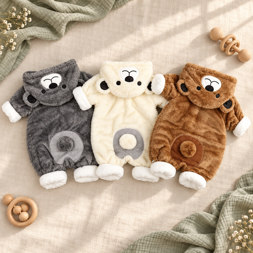 Bear Hugs Winter Romper