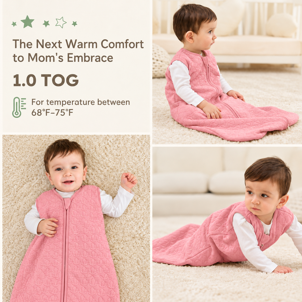 SnuggleNest Quilted Sleep Sack