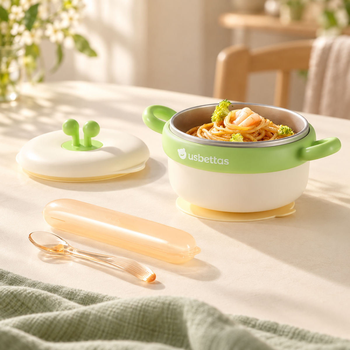 WarmNest Insulated Baby Feeding Bowl Set