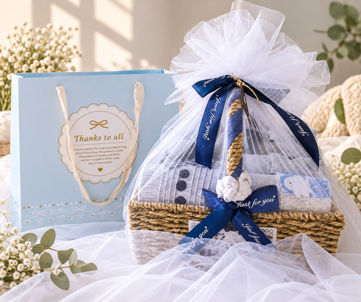 Little Bear Baby Gift Basket Set