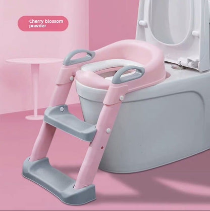 Adjustable Kids Toilet Training Seat with Ladder