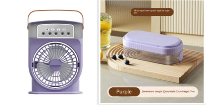 3-in-1 USB Fan & Humidifier