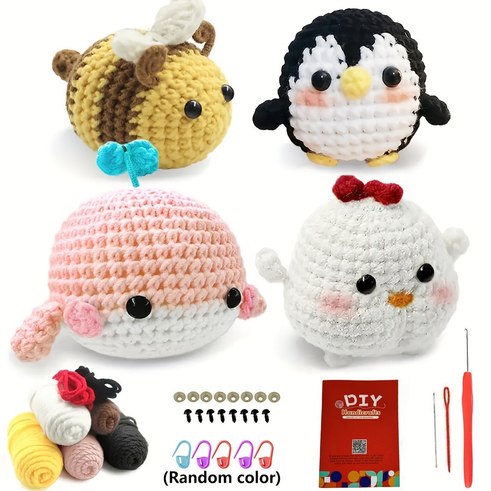Parent-Child Animal Crochet Kit