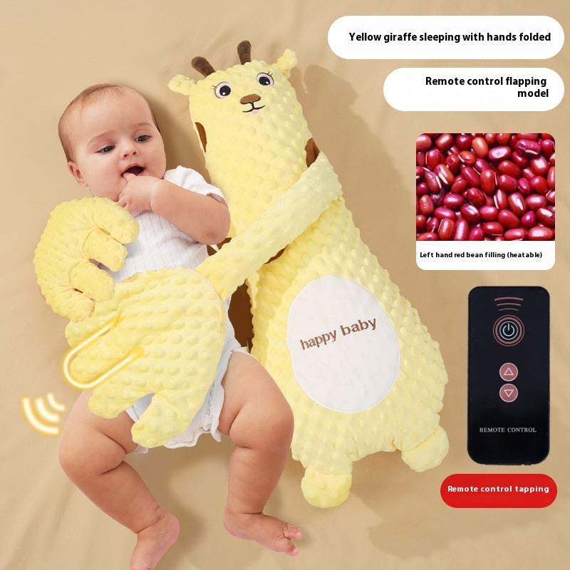 Newborn Exhaust & Soothing Patting Pillow – Remote Controlled Plush Toy