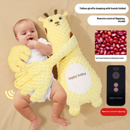 Newborn Exhaust & Soothing Patting Pillow – Remote Controlled Plush Toy