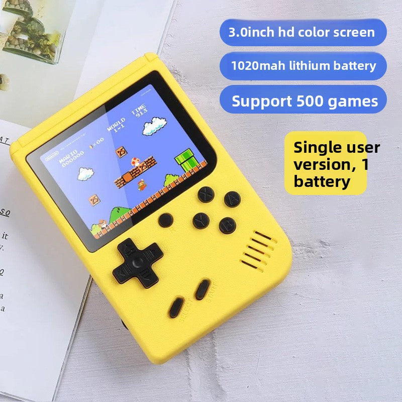 Retro Pocket Game Console – 500 Classic Games Handheld
