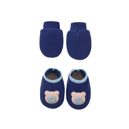 Baby Cotton Hat, Mittens & Baby Foot Cover