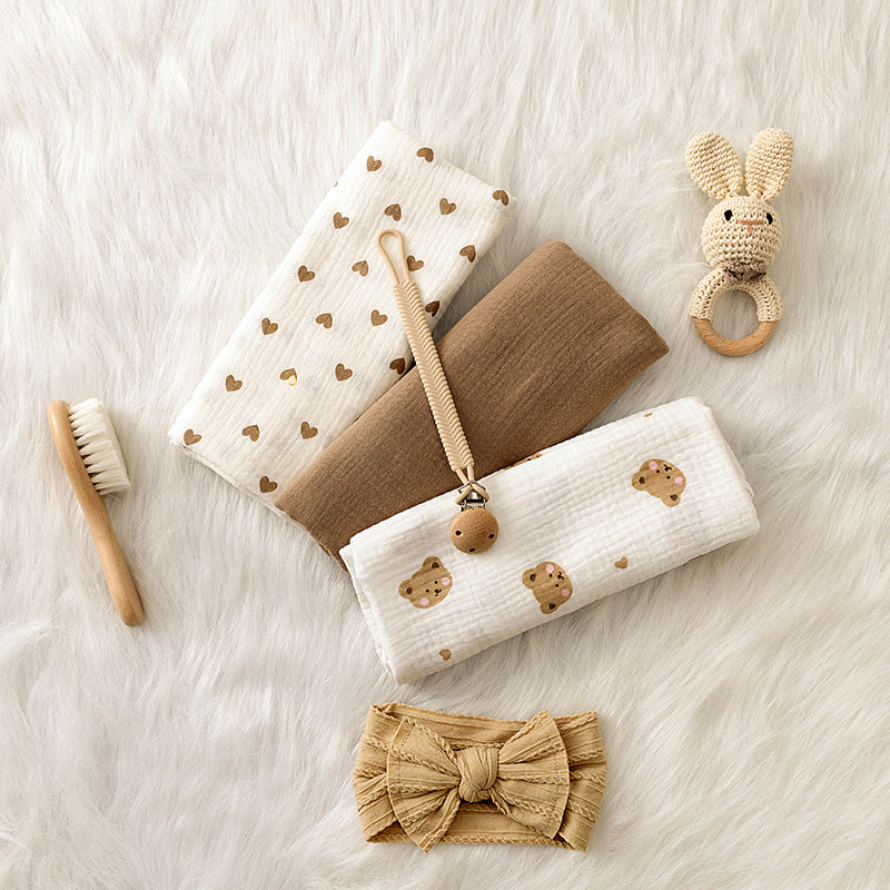 Handmade Crochet Baby Rattle Toy (Gift Box Set)
