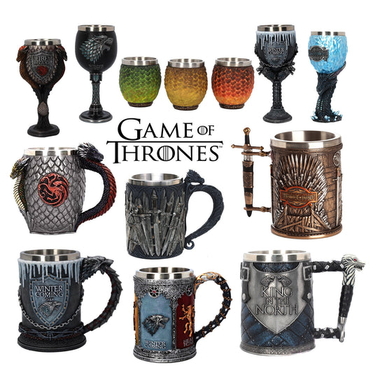Legendary Warrior Steel Tankard (600ml)