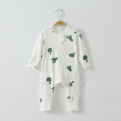 PureBamboo Baby Long Sleeve Romper – Ultra-Soft Breathable Comfort