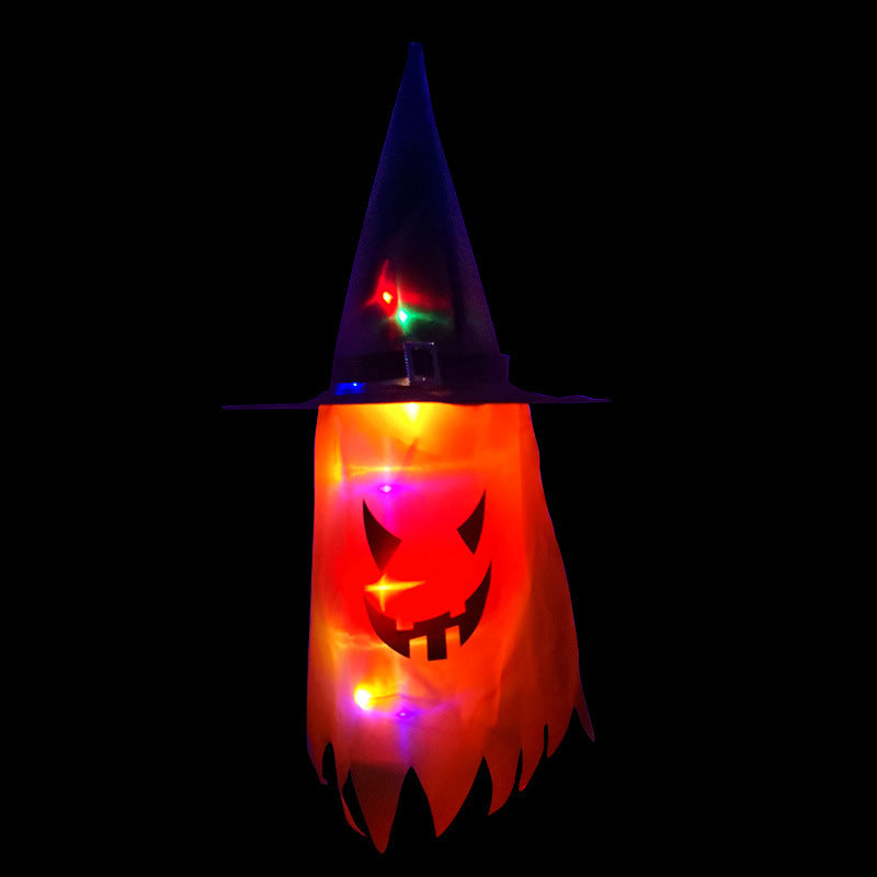 Halloween Colourful Glowing ghost