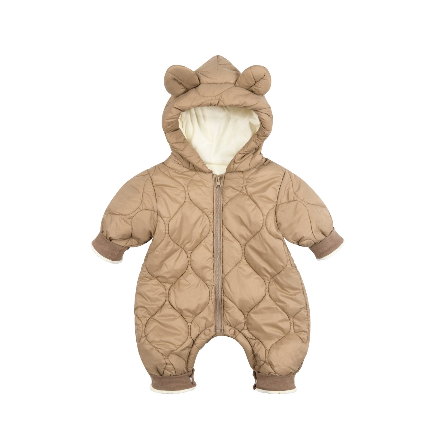 SnuggleCotton Baby Hooded Romper