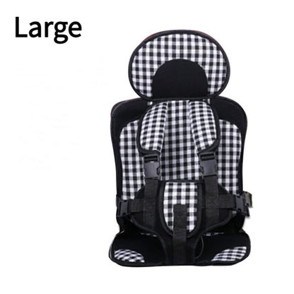 Portable Infant Safety Seat Mat – Adjustable, Breathable, Belt Travel Cushion