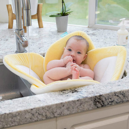 Sunflower Baby Bath Mat (Soft Flannel Cushion)