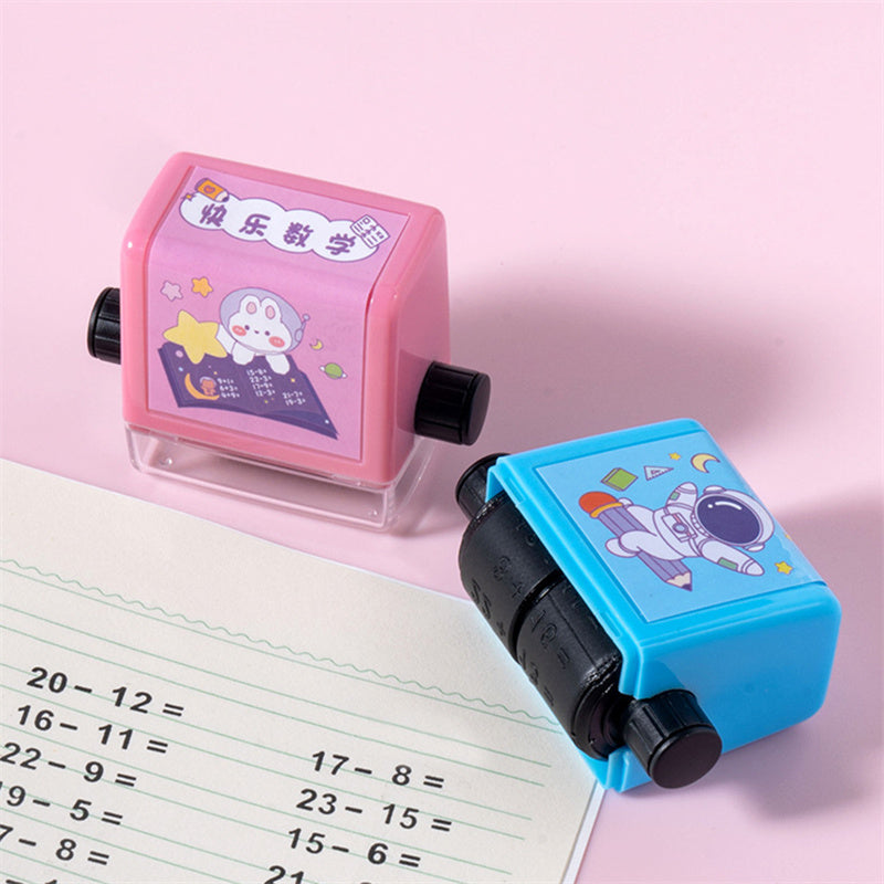 Roll & Learn Math Stamp Set