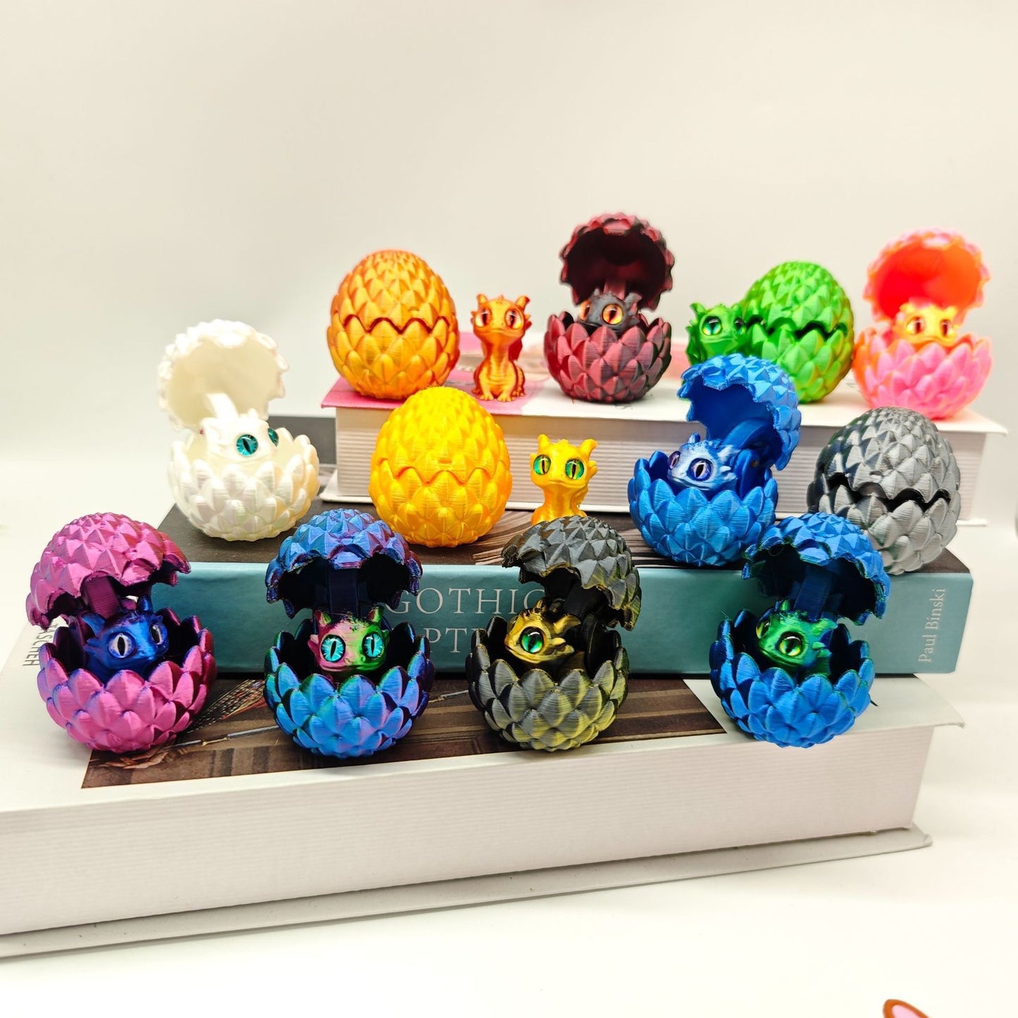 3D Printed Crystal Dragon Egg