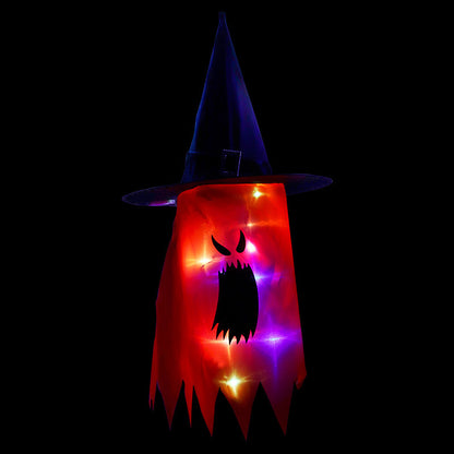 Halloween Colourful Glowing ghost