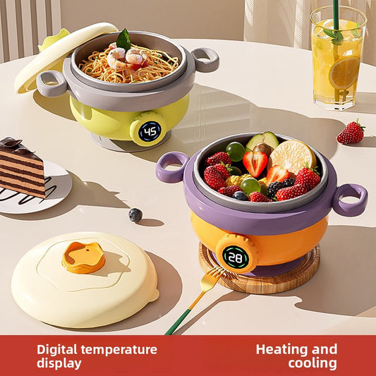 Insulated Baby Food Bowl with Temperature Display