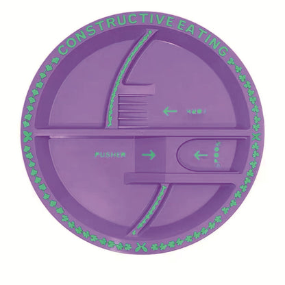 Construction Vehicle-Themed Tableware Set