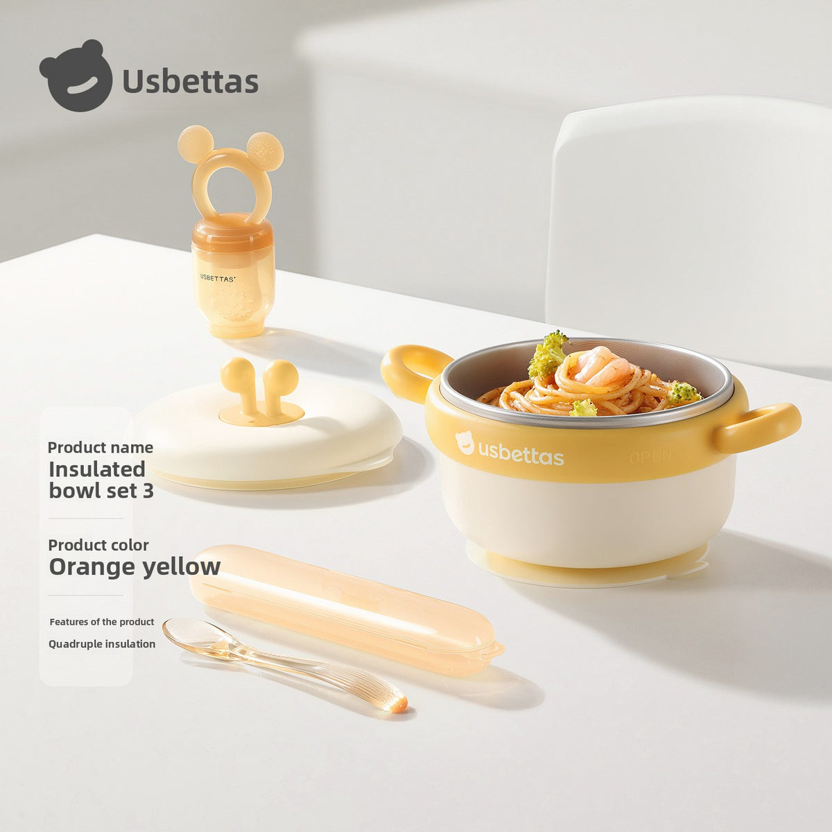 WarmNest Insulated Baby Feeding Bowl Set