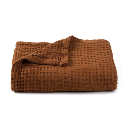 Waffle Weave Baby Blanket
