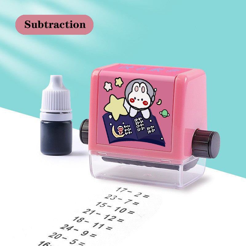 Roll & Learn Math Stamp Set