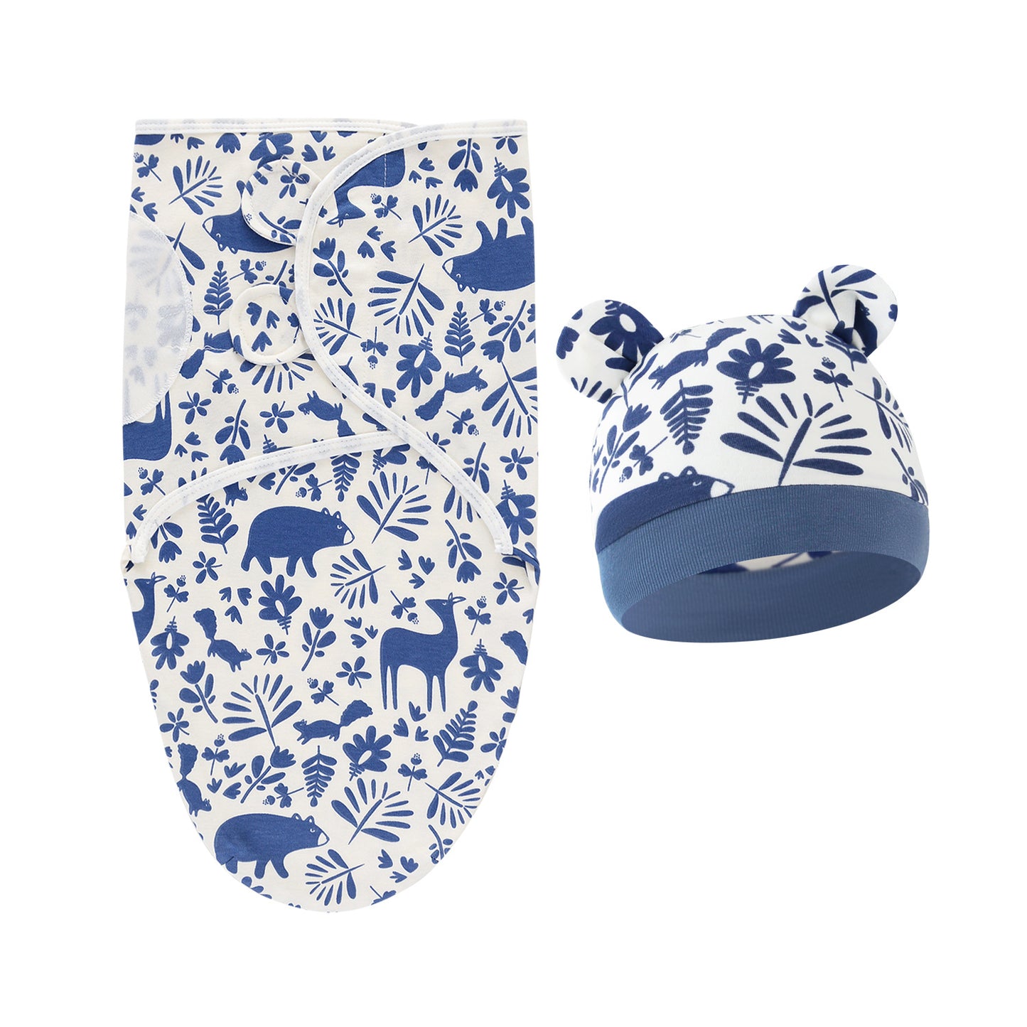 Baby Cotton Swaddle Wrap – Soft, Secure & All-Season Comfort