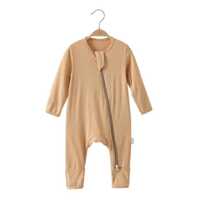 PureBamboo Baby Long Sleeve Romper – Ultra-Soft Breathable Comfort