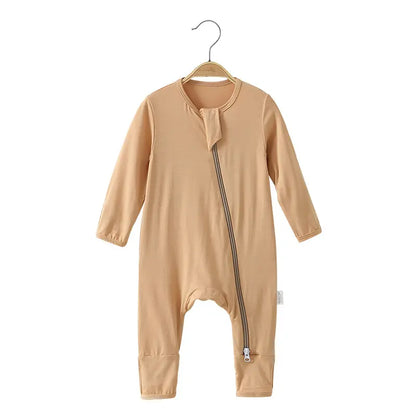 PureBamboo Baby Long Sleeve Romper – Ultra-Soft Breathable Comfort