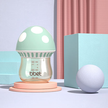 Newborn Anti-Colic Silicone Baby Bottle (90ml