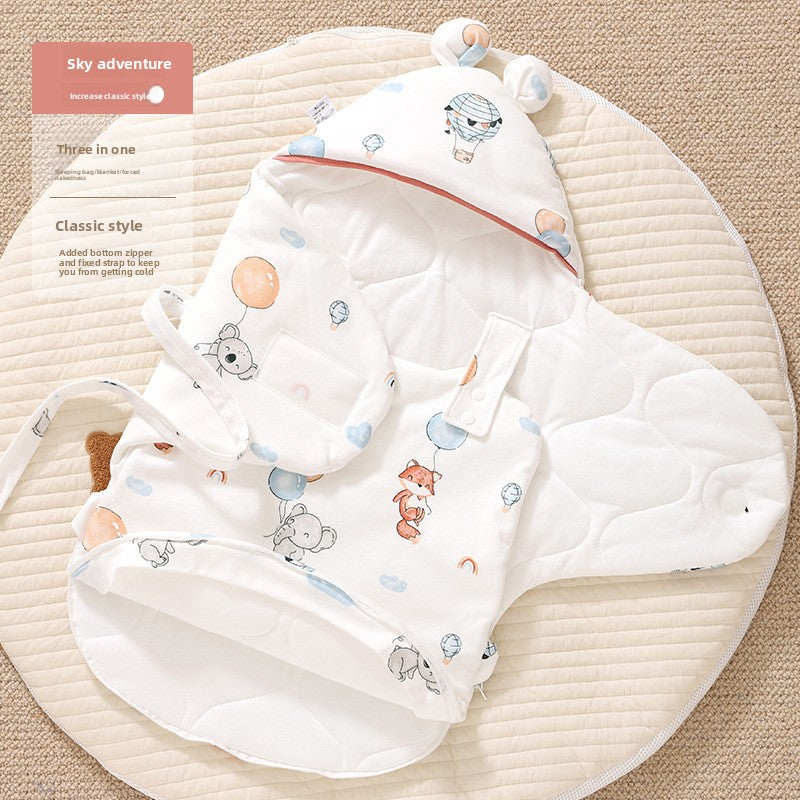 All-in-One Baby Sleeping Bag & Swaddle