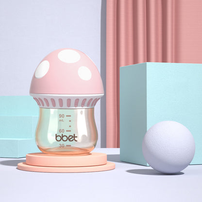 Newborn Anti-Colic Silicone Baby Bottle (90ml