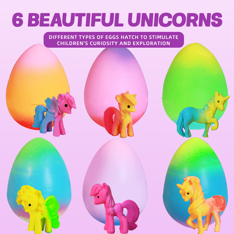 Magic Unicorn Hatching Eggs (6-Pack)