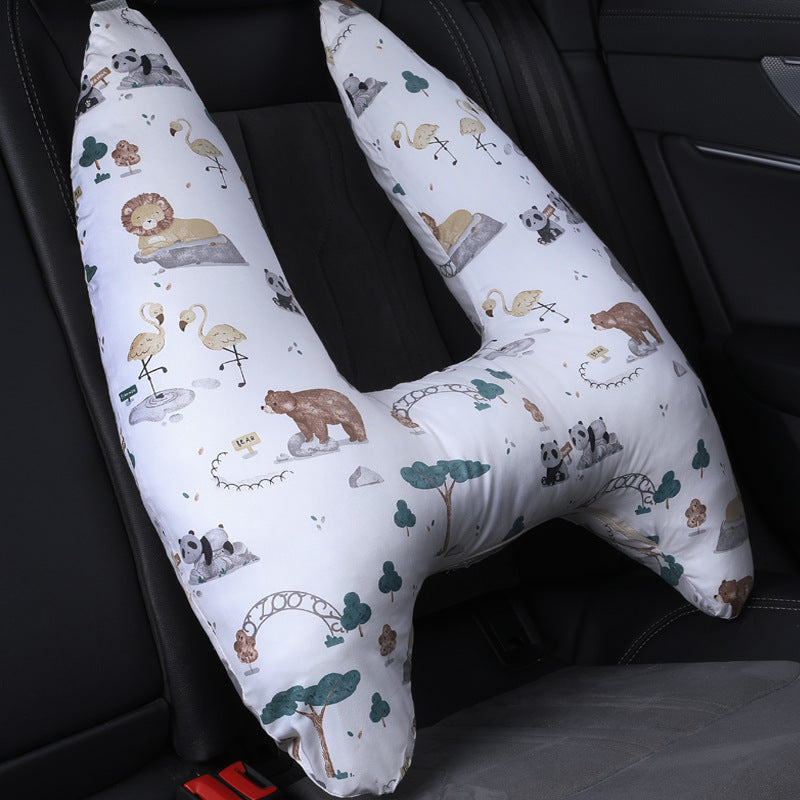 Child Car Seat Sleeping Headrest Pillow