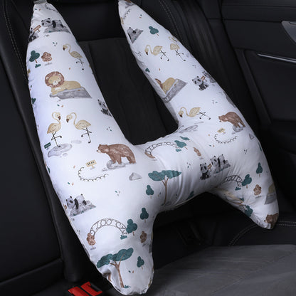 Child Car Seat Sleeping Headrest Pillow