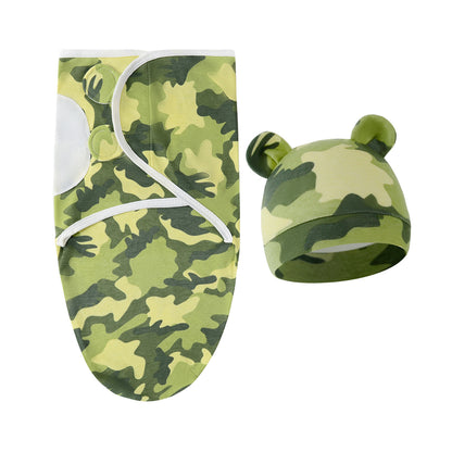 Baby Cotton Swaddle Wrap – Soft, Secure & All-Season Comfort