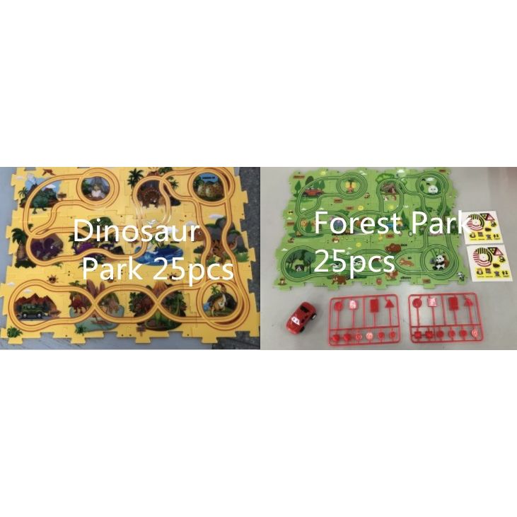 TrackTrek Electric Puzzle Rail Set