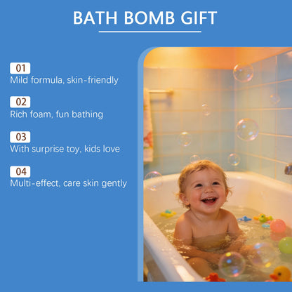 OceanSplash Kids Bath Bomb Set