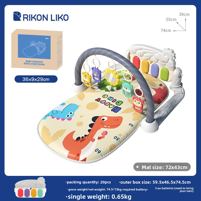 3-in-1 Baby Activity Play Gym & Kick Piano Mat