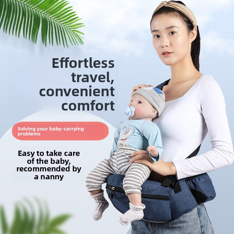Ergonomic Baby Waist Stool Carrier with Storage