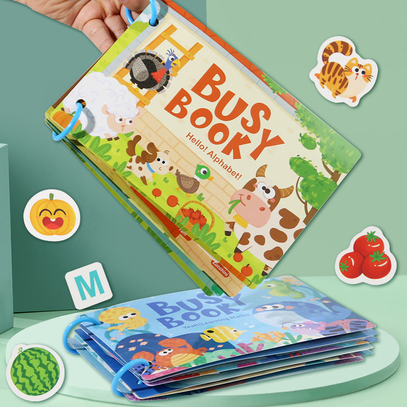 FarmFun Reusable Sticker Puzzle Book