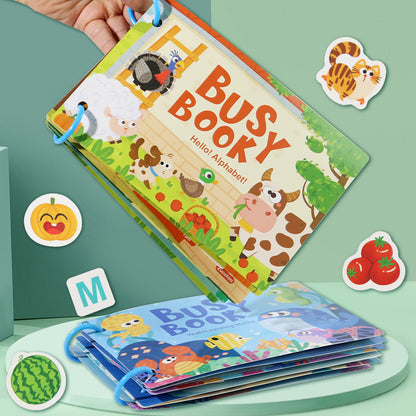 FarmFun Reusable Sticker Puzzle Book