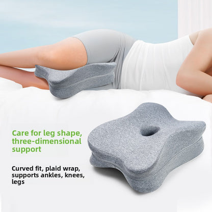 Memory Foam Leg Pillow for Side Sleepers and Pregnant Women