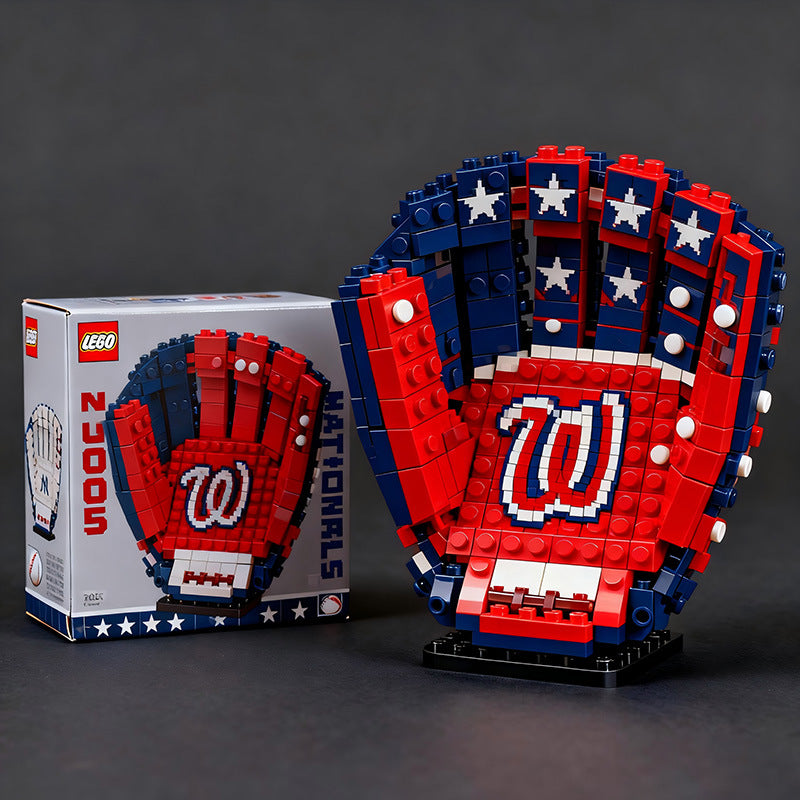 All-Star Baseball Stadium Building Block Set (800+ Pieces)