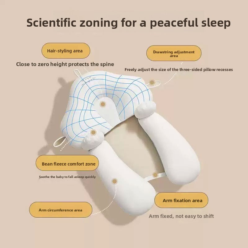 Ergonomic Newborn Head Support Pillow (U-Shaped)