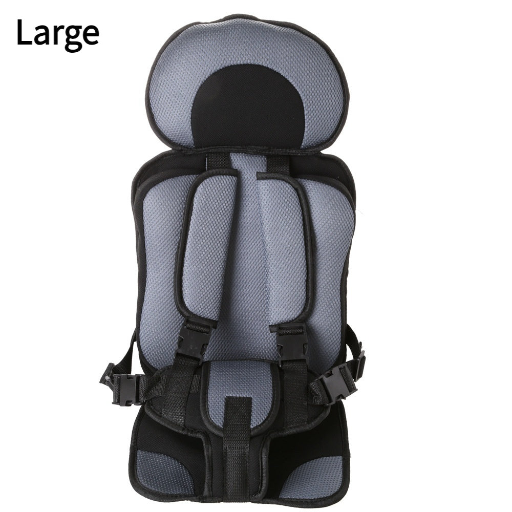 Portable Infant Safety Seat Mat – Adjustable, Breathable, Belt Travel Cushion