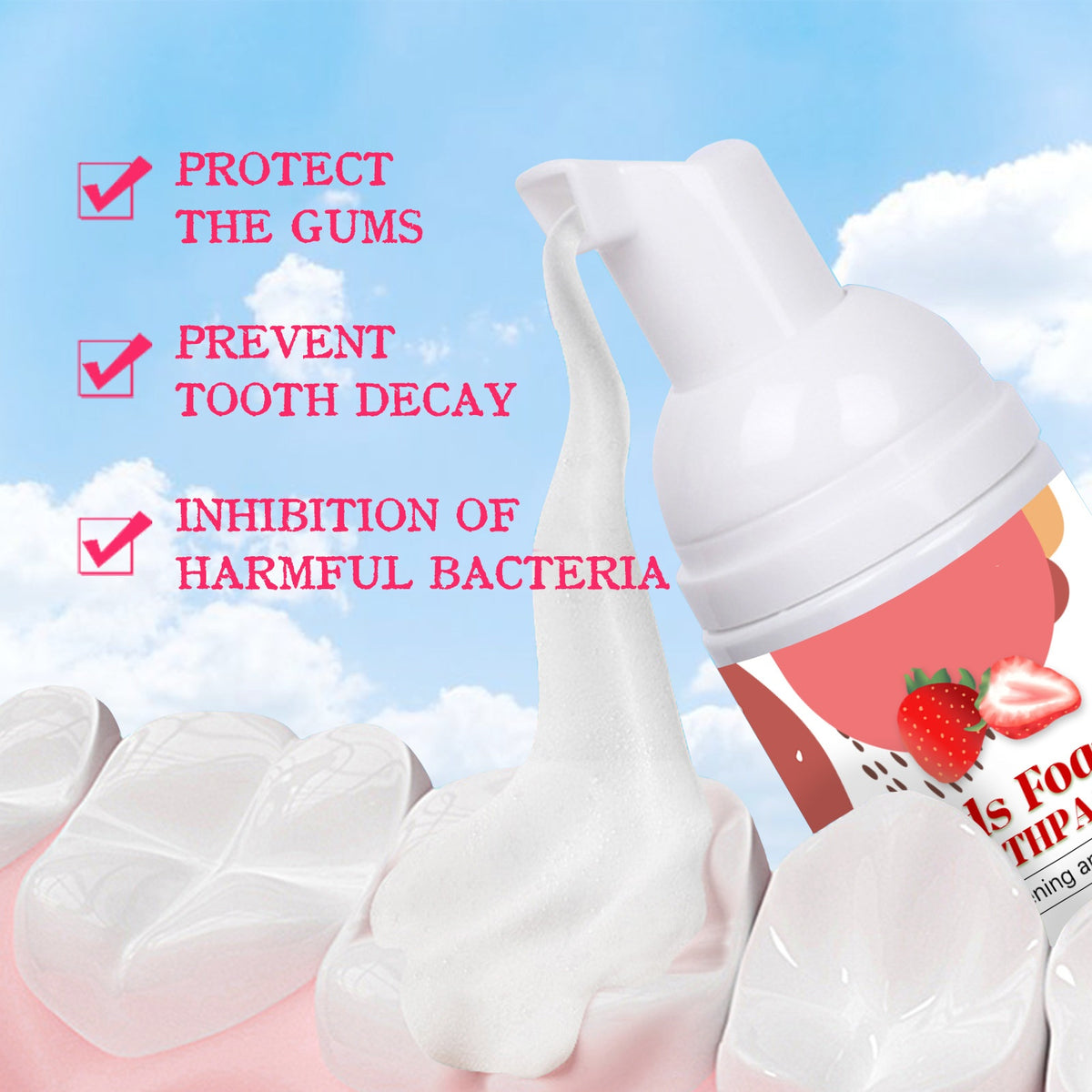SmileSprout Foam Toothpaste